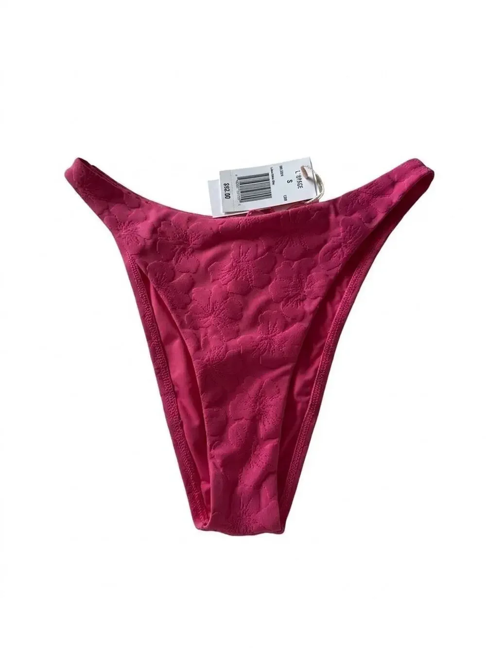 L*Space Leilani Bitsy Bikini Bottom Cosmo Pink Size S NWT
